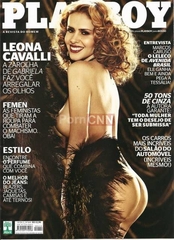 Famosa Leona Cavalli Pelada na Revista Playboy Outubro 2012