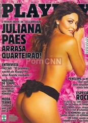 Famosa Juliana Paes Pelada na Revista Playboy Maio 2004
