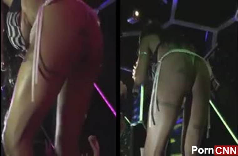 Flagra Inês Brasil rebolando bunda de calcinha no baile funk São Paulo